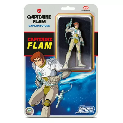 SP Collections - Capitaine Flam Pin's Blister Card Curtis Newton 10,5cm -