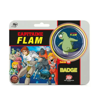 SP Collections - Capitaine Flam Badge Blister Fregolo 5,6cm -www.lsj-collector.fr