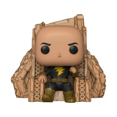 Funko - Black Adam Pop Deluxe Black Adam on Throne -www.lsj-collector.fr