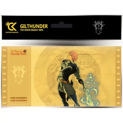 Cartoon Kingdom - Seven Deadly Sins Golden Ticket Gilthunder Lot X10 -