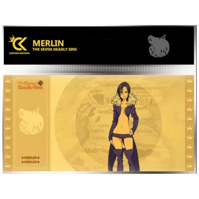 Cartoon Kingdom - Seven Deadly Sins Golden Ticket Gowther Lot X10 -www.lsj-collector.fr