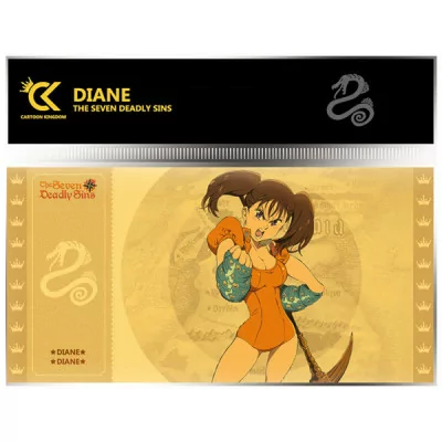 Cartoon Kingdom - Seven Deadly Sins Golden Ticket Diane Lot X10 -www.lsj-collector.fr