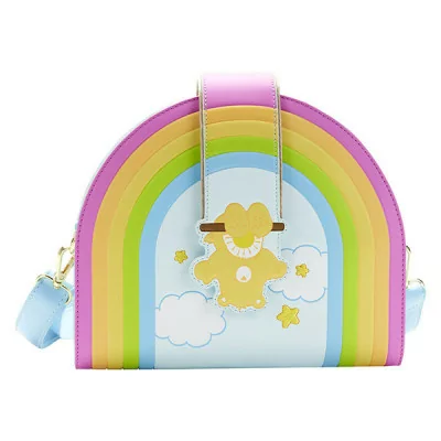 Loungefly - Care Bears Bisounours Loungefly Sac A Main Rainbow Swing -www.lsj-collector.fr