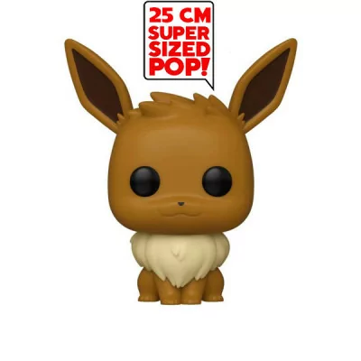 Funko - Pokemon Pop Jumbo Eevee / Evoli 25cm -www.lsj-collector.fr