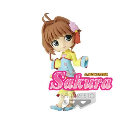 Banpresto - Figurine Cardcaptor Sakura Clear Card Q Posket Sakura Kinomoto 14cm - W90 -