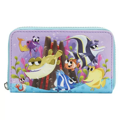 Loungefly - Disney Pixar Loungefly Portefeuille Moments Finding Nemo Tank -www.lsj-collector.fr