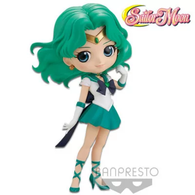 Banpresto - Figurine Sailor Moon Eternal Q Posket Super Sailor Neptune 14cm - W89 -