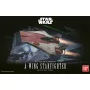 Bandai Hobby - Maquette SW Star Wars Maquette 1/72 A-Wing Starfighter 10cm -