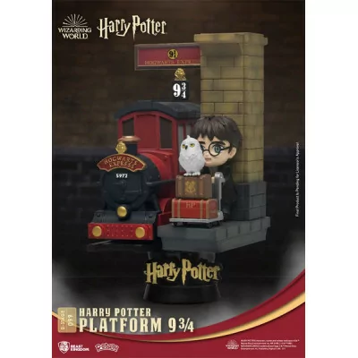 Beast Kingdom Toys - Figurine Harry Potter D-Stage Diorama Platform 9 3/4 15cm -