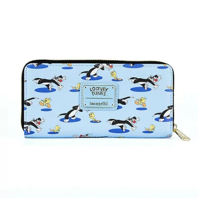 Loungefly - Looney Tunes Loungefly Portefeuille Tweety / Titi & Sylvester / Grosminet -