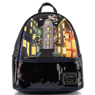 Loungefly - Harry Potter Loungefly Mini Sac A Dos Diagon Alley Sequin -