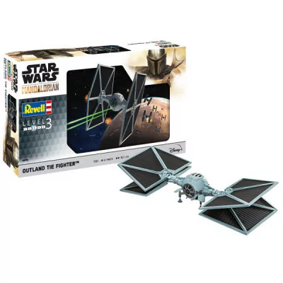 Revell - SW The Mandalorian Maquette 1/65 Outland Tie Fighter 16cm -www.lsj-collector.fr