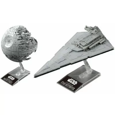 Bandai Hobby - Maquette SW Star Wars Maquette Death Star II + Imperial Star Destroyer -