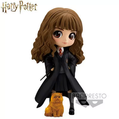 Banpresto - Harry Potter Q Posket Hermione With Crookshanks 14cm -www.lsj-collector.fr