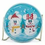 Loungefly - Disney Loungefly Sac A Main Snowman Mickey Minnie Snow Globe -