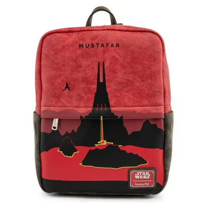 Loungefly - Star Wars Mini Sac A Dos Loungefly Lands Mustafar Square -