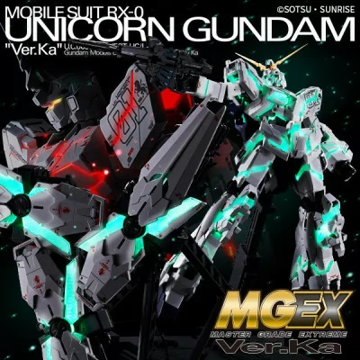 Bandai Hobby - Maquette Gundam Gunpla MGEX 1/100 Ver Ka Unicorn Gundam -