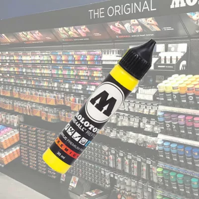 Molotow - Molotow Refill One4All 30ml 006 Zinc Yellow -www.lsj-collector.fr