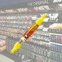 Molotow - Maquette Molotow Acrylic Marker One4All Twin 1,5/4mm 220 Neon Yellow / Jaune Fluorescent -