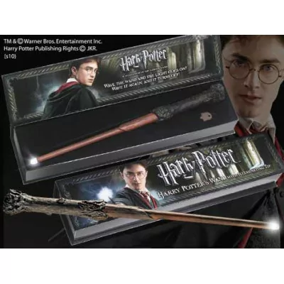 Cinereplicas Harry Potter - Porte-Clé Lumineux Baguette Magique Harry Potter  - Licence Officielle : : Jeux et Jouets