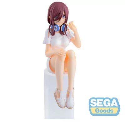 Sega - Figurine The Quintessential Quintuplets Pm Perching Figure Miku Nakano 14cm -www.lsj-collector.fr