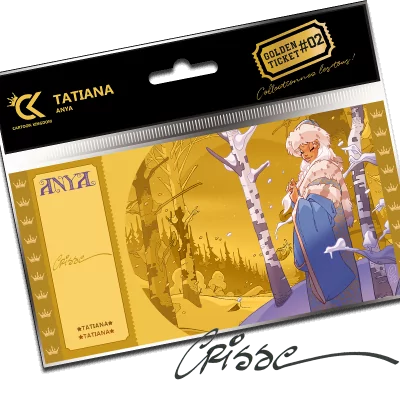 Cartoon Kingdom - Crisse Golden Ticket Anya - Tatiana X10 -www.lsj-collector.fr