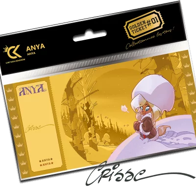 Cartoon Kingdom - Crisse Golden Ticket Anya - Anya X10 -