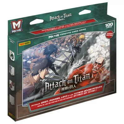 Panini - Panini Attaque Des Titans TCG Starter Pack Double Decks VF boite de 6pcs -www.lsj-collector.fr