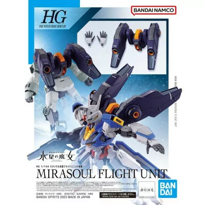 Bandai Hobby - Maquette Gundam Gunpla HG 1/144 013 Witch From Mercury Mirasoul Fight Unit -www.lsj-collector.fr