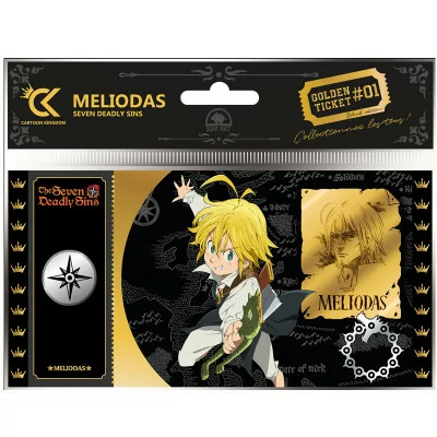 Cartoon Kingdom - Seven Deadly Sins Black Ticket Meliodas X10 -www.lsj-collector.fr