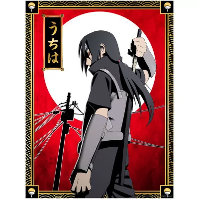 Cartoon Kingdom - Naruto Shippuden Golden Poster #02 Itachi 30X40cm -www.lsj-collector.fr