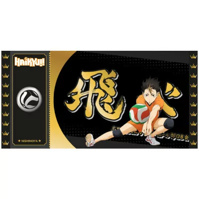 Cartoon Kingdom - Haikyu!! Black Ticket Col01 Nishinoya Lot X10 -www.lsj-collector.fr