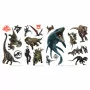 ROOMMATES - Jurassic World Stickers Muraux Moyens Et Grands Fallen Kingdom 2X5cm 15X25cm -