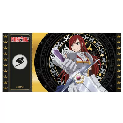 Cartoon Kingdom - Fairy Tail Black Ticket Col01 Erza Lot X10 -www.lsj-collector.fr