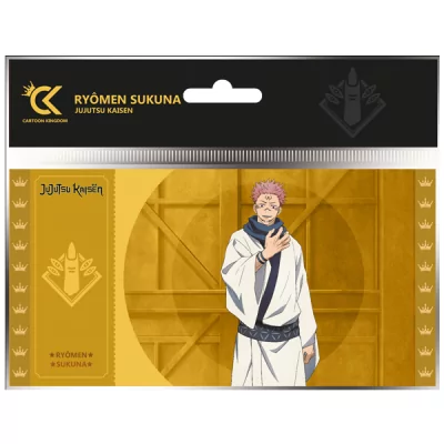 Cartoon Kingdom - Jujutsu Kaisen Golden Ticket Col.1 Sukuna Lot X10 -www.lsj-collector.fr