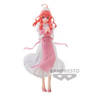 Banpresto - Figurine The Quintessential Quintuplets Movie Kyunties Itsuki Nakano Nurse 18cm W100 -