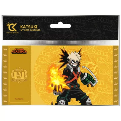 Cartoon Kingdom - My Hero Academia Golden Ticket Col.1 Katsuki Lot X10 -www.lsj-collector.fr