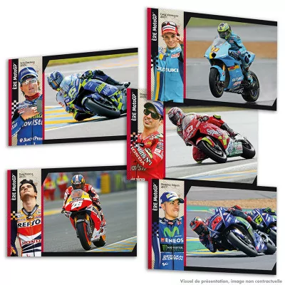 Panini - Moto Gp Le Mans Trading Cards Collector Box 50 Cartes -