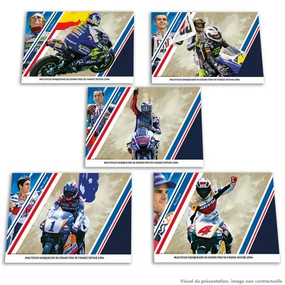 Panini - Moto Gp Le Mans Trading Cards Collector Box 50 Cartes -