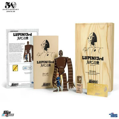 SP COLLECTION - Figurine Lupin The 3rd Super Pin's Collector Robot Lambda 15cm -www.lsj-collector.fr