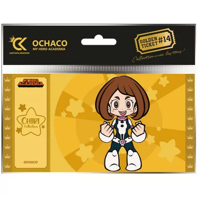 Cartoon Kingdom - My Hero Academia Golden Ticket Chibi Ochaco X10 -www.lsj-collector.fr