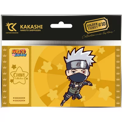 Cartoon Kingdom - Naruto Shipudden Golden Ticket Chibi Sakura X10 -www.lsj-collector.fr