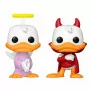 Funko - Pop Disney Pop Donald Duck 2-Pack Donald Angel & Devil Exclu -
