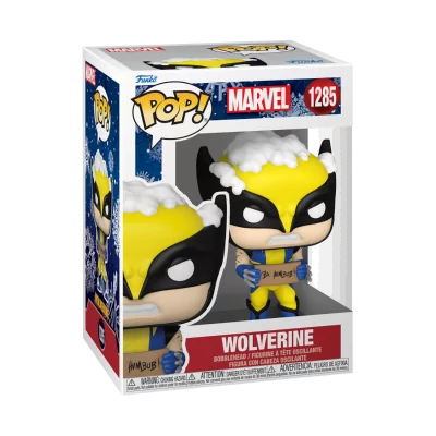 Funko - Pop Marvel Pop Holiday Wolverine W/ Sign -www.lsj-collector.fr