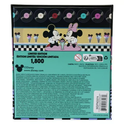 Loungefly Pin's disney minnie and mickey date night juke box 3" collector box pin !!PRECOMMANDE!! ARRIVAGE Janvier 2023