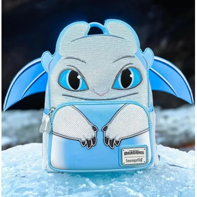 Loungefly sac à dos Light Fury cosplay - Dragon - Import Juillet