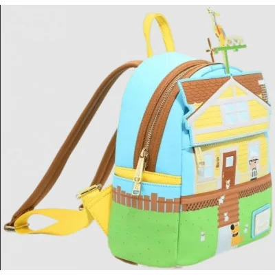 Loungefly Dinsey Pixar Up la haut Maison de Carl et Ellie - Mini sac a dos