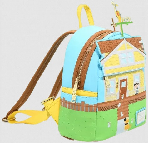 Loungefly sac dos Maison de L Haut et ses Personnages