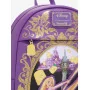 Loungefly Disney Raiponce Purple and Gold Lantern sac à dos - import Septembre