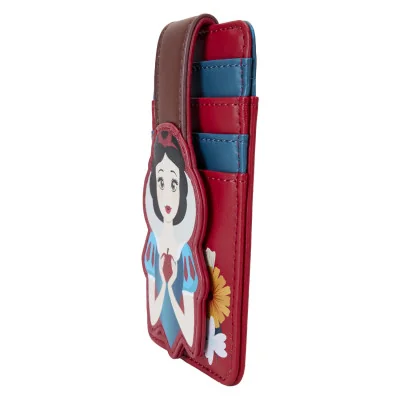 Disney Loungefly Porte Carte Blanche Neige Snow White Classic Apple 